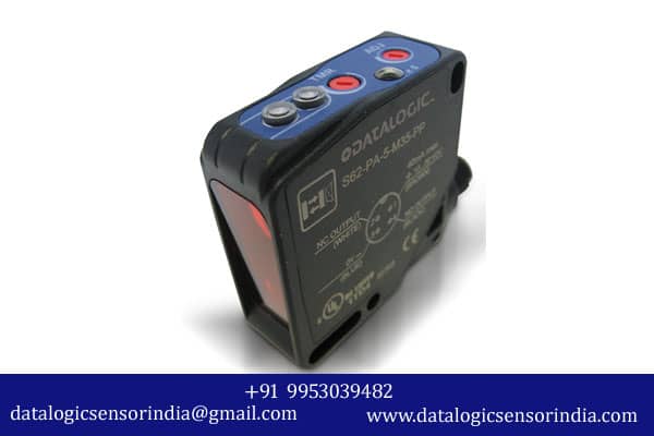 S62-PA-5-B01-NN Datalogic Photoelectric Sensor Supplier, Dealer and Distributor in India, S62-PA-5-B01-NN Datalogic Photoelectric Sensor Supplier, Dealer and Distributor in Delhi, S62-PA-5-B01-NN Datalogic Photoelectric Sensor Supplier, Dealer and Distributor in Noida, Datalogic Industrial Sensor Supplier, Dealer and Distributor in India.