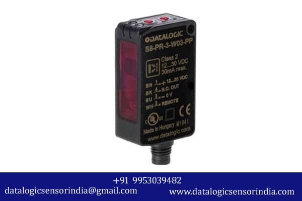 S8-PR-3-W03-PP Datalogic Photoelectric Sensor Supplier, Dealer and Distributor in India, Datalogic Photoelectric Sensor Supplier, Dealer and Distributor in Delhi, Datalogic Photoelectric Sensor Supplier, Dealer and Distributor in Delhi